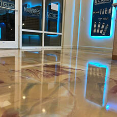 Pure Metallic Epoxy Floor Pure Metallic Epoxy Floor